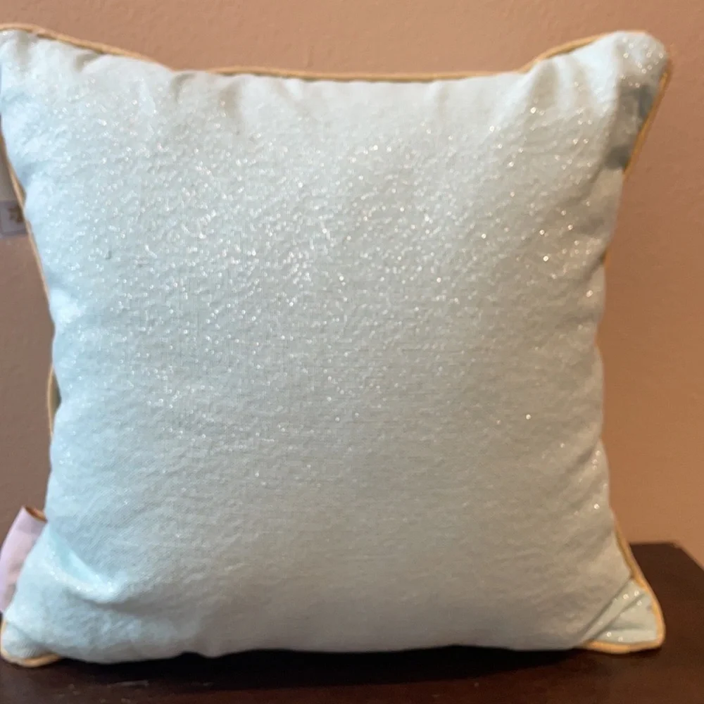 EASTER Eggs Beaded Throw Pillow Décor NEW